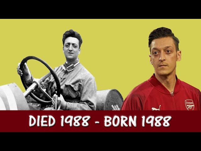 Nosso Portal - #world_News Att: a maior reencarnação que o povo já provou✋ Enzo  Ferrari, fundador da Ferrari morreu em 14 de agosto de 1988, Mesut ozil ,  jogador alemão, nasceu no