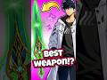 BEST JINWOO WEAPON!? [Solo Leveling: Arise] #sololevelingarise #newcode #sololeveling #tierlist