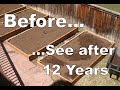 Cedar Wood Raised Garden Bed - 12 Year Update - Rotted?