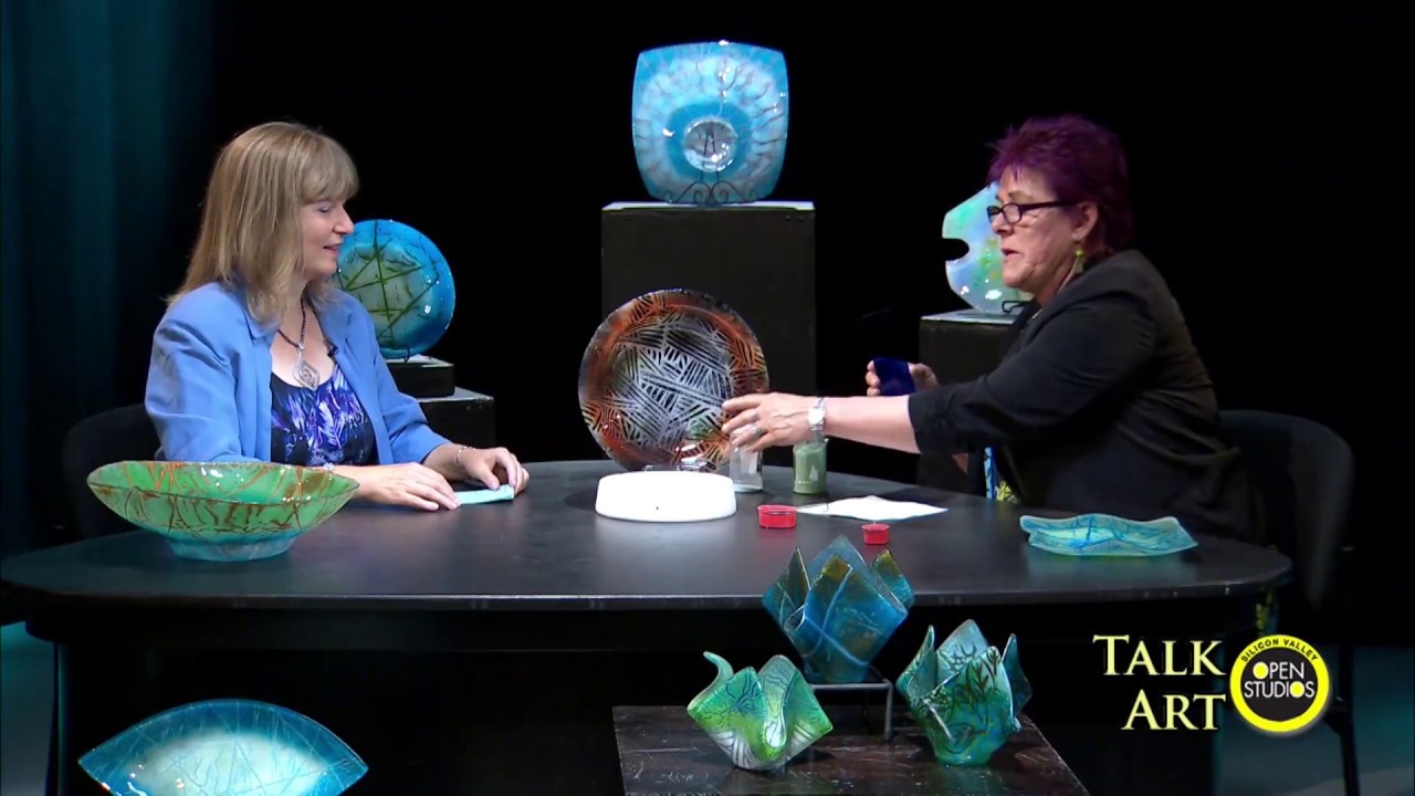 Barbara Grauke: Art with Glass Powders