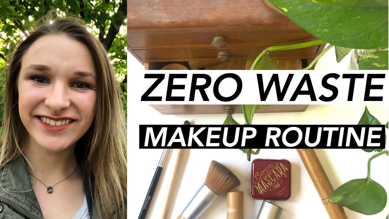 my ZERO WASTE MAKEUP routine/ elate cosmetics