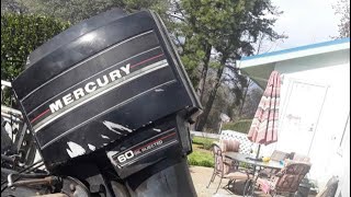 Mercury 60hp 2 stroke full rebuild