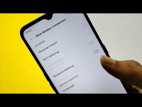 How to Fix oppo A15 problem,hotspot connect nahi ho raha hai kaise theek karen