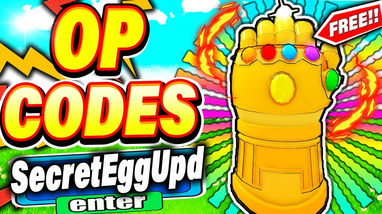 ALL *NEW* SECRET OP WORKING CODES! 🥚DARK EGG UPDATE🥚 Roblox