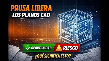 #PENSAMIENTOMAKER | PRUSA LIBERA LOS PLANOS DE LA CORE ONE/L