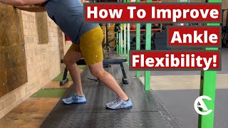 Increase Ankle Dorsiflexion [Simple Exercise!]