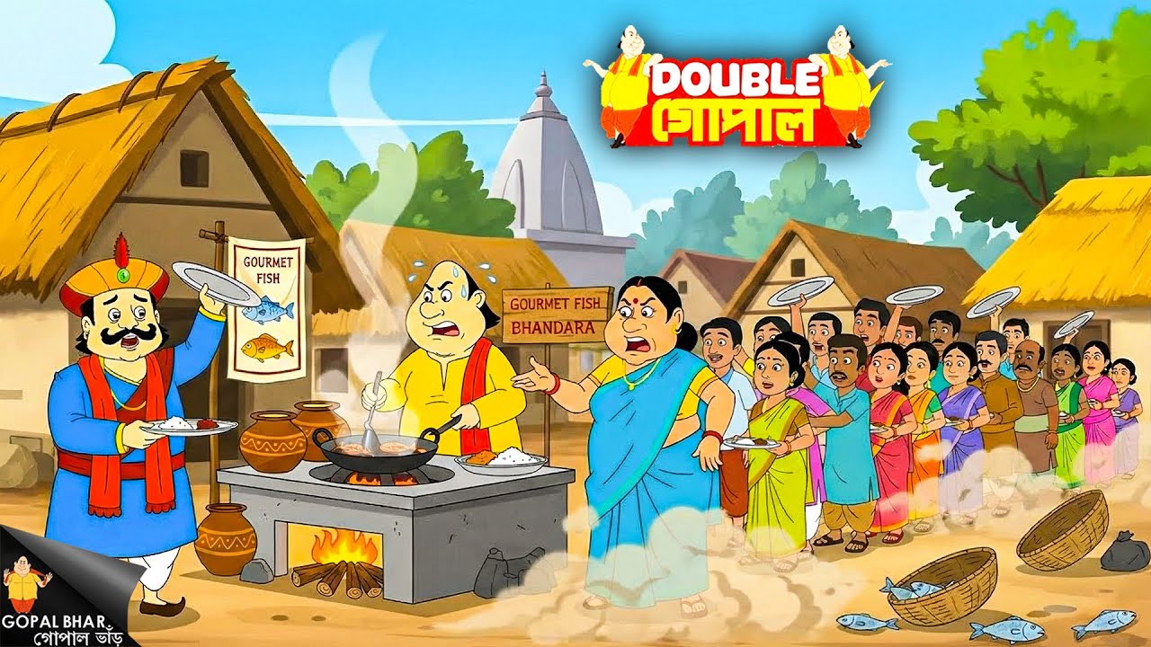 গোপালের মাছ ভাণ্ডার, গ্রামজুড়ে হইচই! | Gopal Bhar | গোপালভাঁড় | Hasmukh Gopal | New Episode 2026