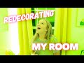 REDECORATING MY ROOM WITH LED LIGHTS | Bryleigh Anne