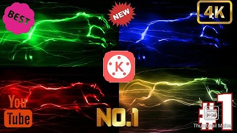 How to Make Running Panther Gaming intro in Kinemaster