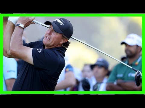 Another tough day, but at least Phil Mickelson won't be leaving Masters empty-handed