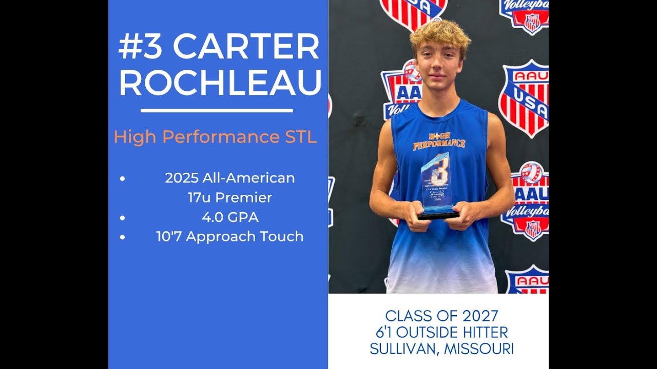 Carter Rochleau 2025 Nationals Highlights - YouTube