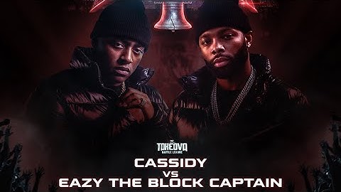Eazy The Block Captain vs Cassidy TBL Dec 6th In Philly #eazytheblockcaptain #cassidy