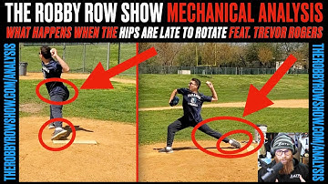 What Happens When Hips Are Late to Rotate Feat. Trevor Rogers | MECHANICAL ANALYSIS