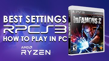 INFAMOUS 2 RPCS3 Setting | Play Infamous 2 on PC | RPCS3 AMD Ryzen Settings