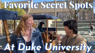 Secret Spots at Duke University