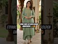 #Festive style✨😍#Latest design🌟#Viscose rayon ☺️# Kurti pant dupatta set 😘😍#Classy #ethnic vibes🤎🩶💚🧡