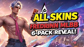 All Skins Splash Art Fredrinn Mobile Legends Shows His Six-Pack Abs