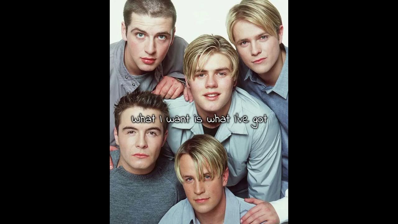 Westlife what i want is what i ve got lyric youtube
