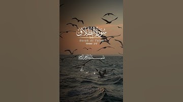 SURAH AL-TALAQ || سورة الطلاق  Ayat 02-03 urdu translation