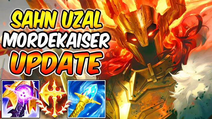 NEW UPDATED SAHN-UZAL MORDEKAISER GAMEPLAY - Exalted Skin | Best Build & Runes | League of Legends