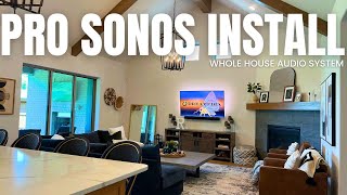 FULL INSTALL Whole Home PRO Audio Sonos System  McKinney, Texas