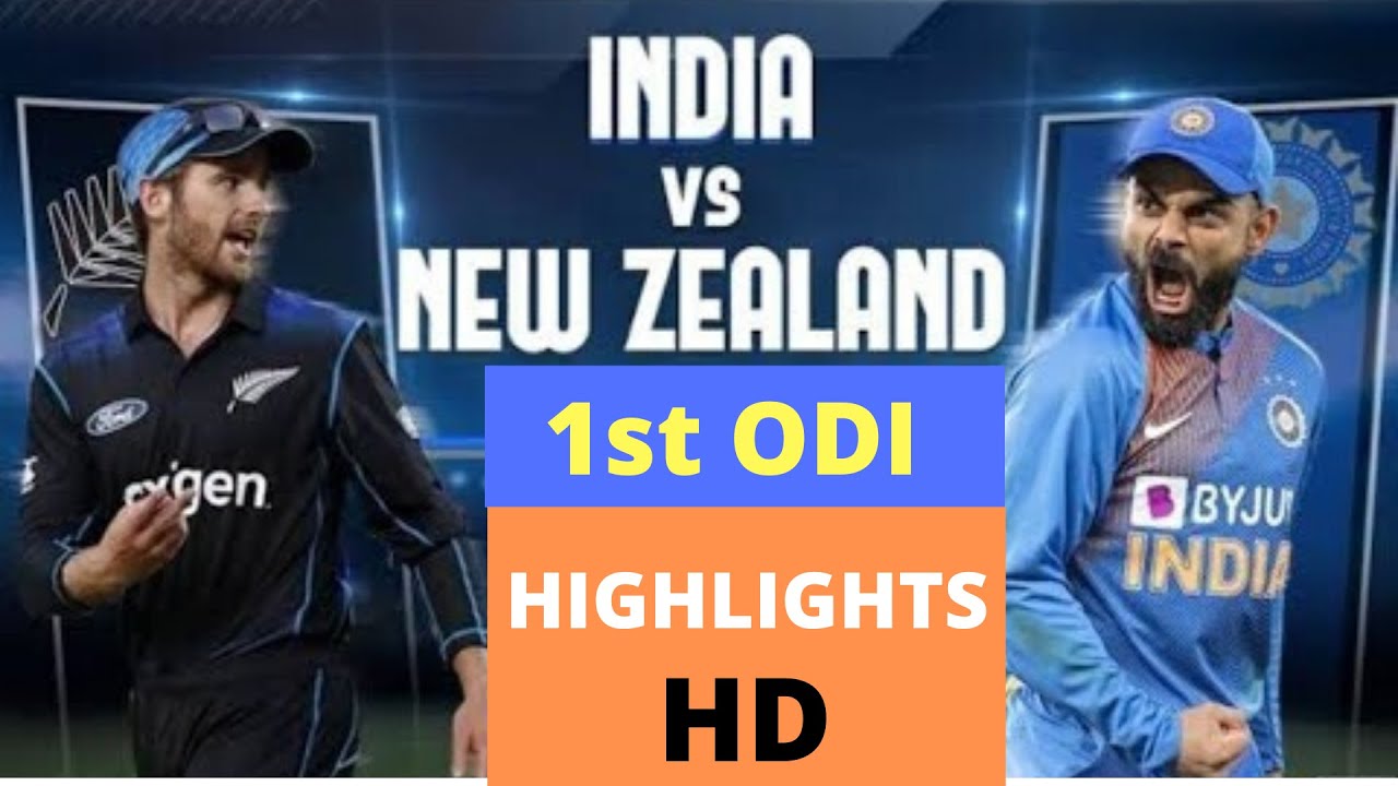 India vs New Zealand 2020 1ST 0DI Full Highlights | HD | - YouTube