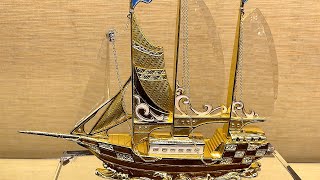 Hand Crafted Model Ship Item #12901