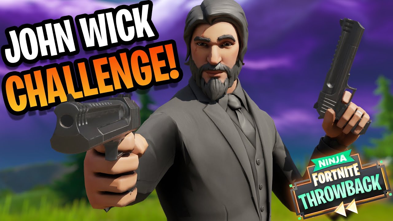 NO SNIPERS ALLOWED IN THIS CHALLENGE!! Throwback Fortnite YouTube