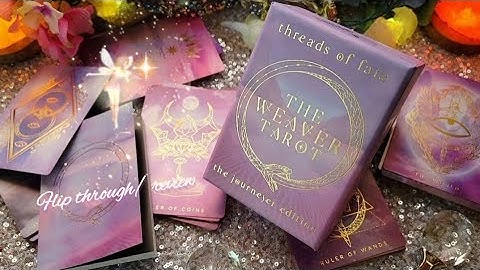 Threads of Fate Weaver Tarot | the Journeyer edition 💜