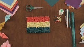 Como Hacer Una Bandera De Papel Tisu Proyectos De Arte En Papel Youtube