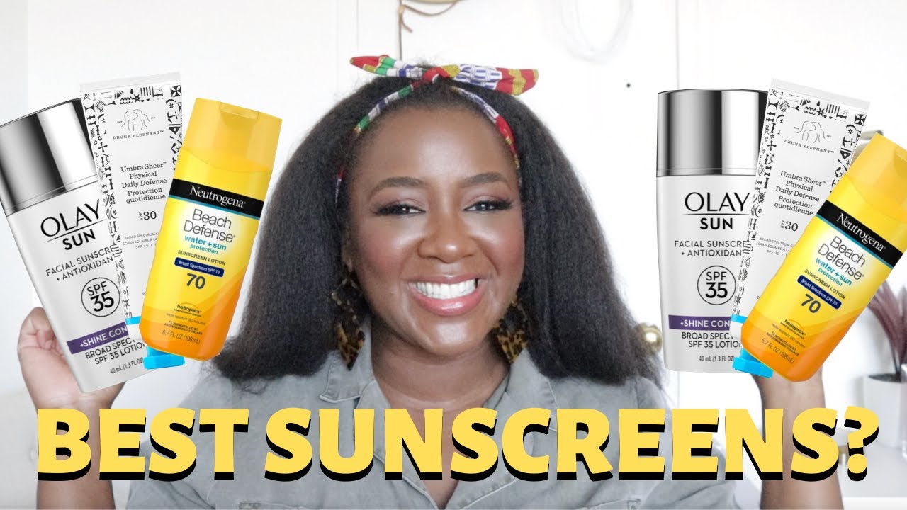 Sunscreen For Oily Skin Best Sunscreen For Dark Skin Youtube