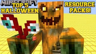 Minecraft: TOP 5 BEST HALLOWEEN RESOURCE PACKS screenshot 4