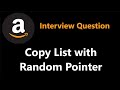 Copy List with Random Pointer - Linked List - Leetcode 138