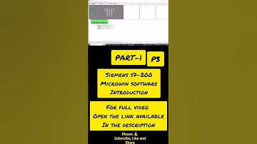 Siemens Step 7 Microwin Software      #siemens #automation #programmablelogiccontroller #programming