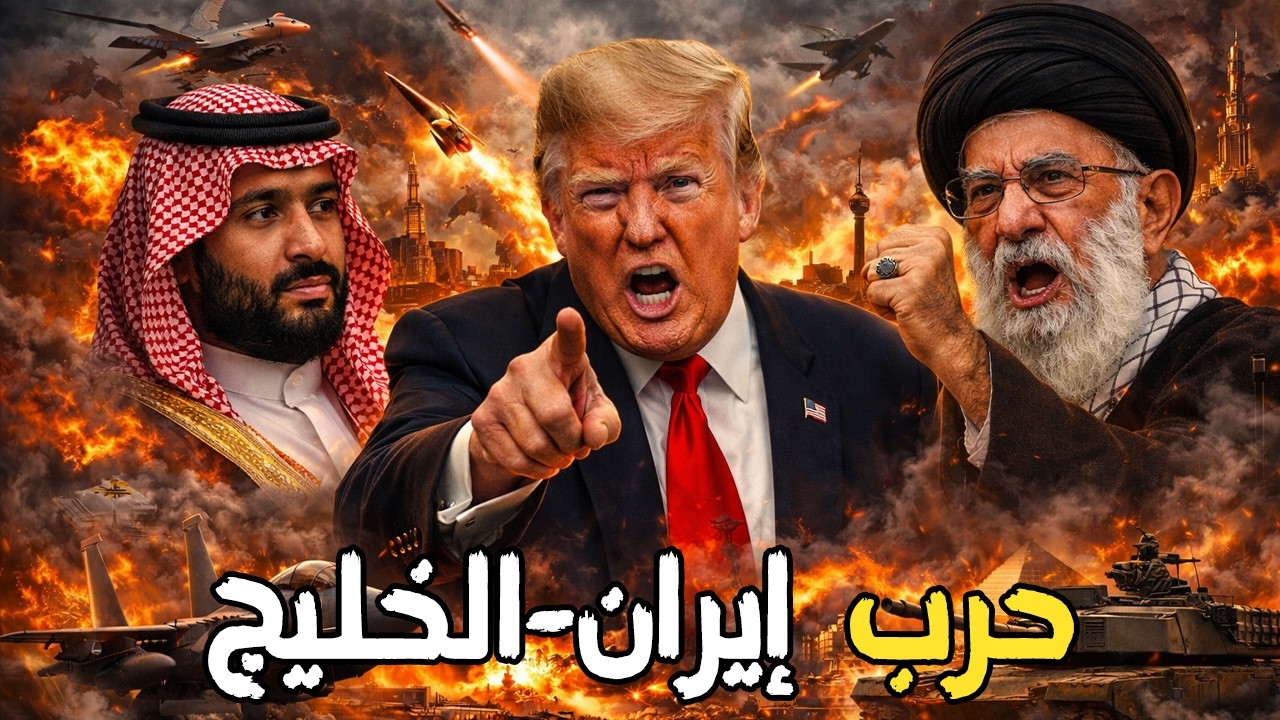 السعودية تقصف إيران!؟ ترامب يطلق “حرب الخليج”… وتحرك مصري عاجل