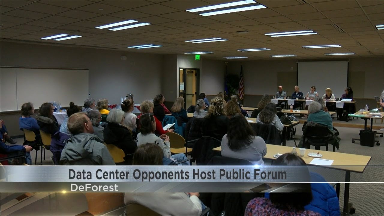 No Data Center in DeForest public forum unites residents after data center plans halted