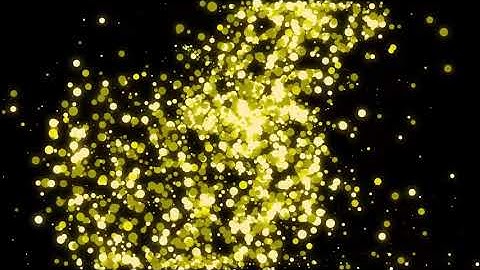 gold particle spread loop animation - Download Stock Footage
