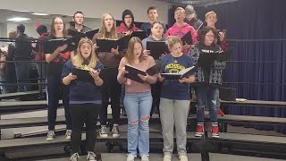 Webberville High School Choir Bring A Torch