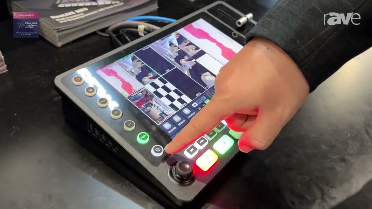 ISE 2026: SPROLINK Presents NeoLIVE ME5 Touch Screen Switcher