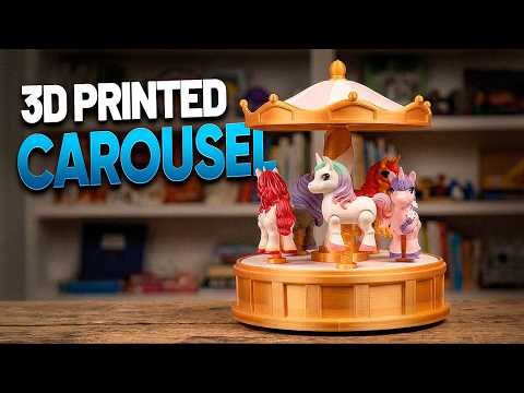 How We Designed a 3D Printed Carousel That Actually Works