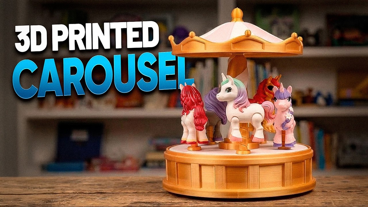 How We Designed a 3D Printed Carousel That Actually Works - YouTube