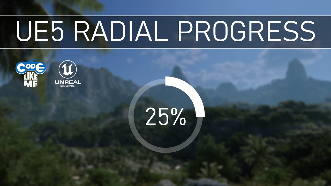 Unreal Engine Radial Progress Widget Tutorial - YouTube