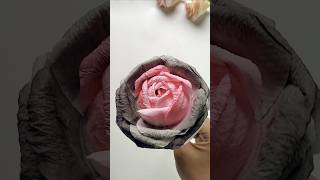 How to make rose with tissue paper| Paper flower making| #shorts #craft #artandcraft #viral