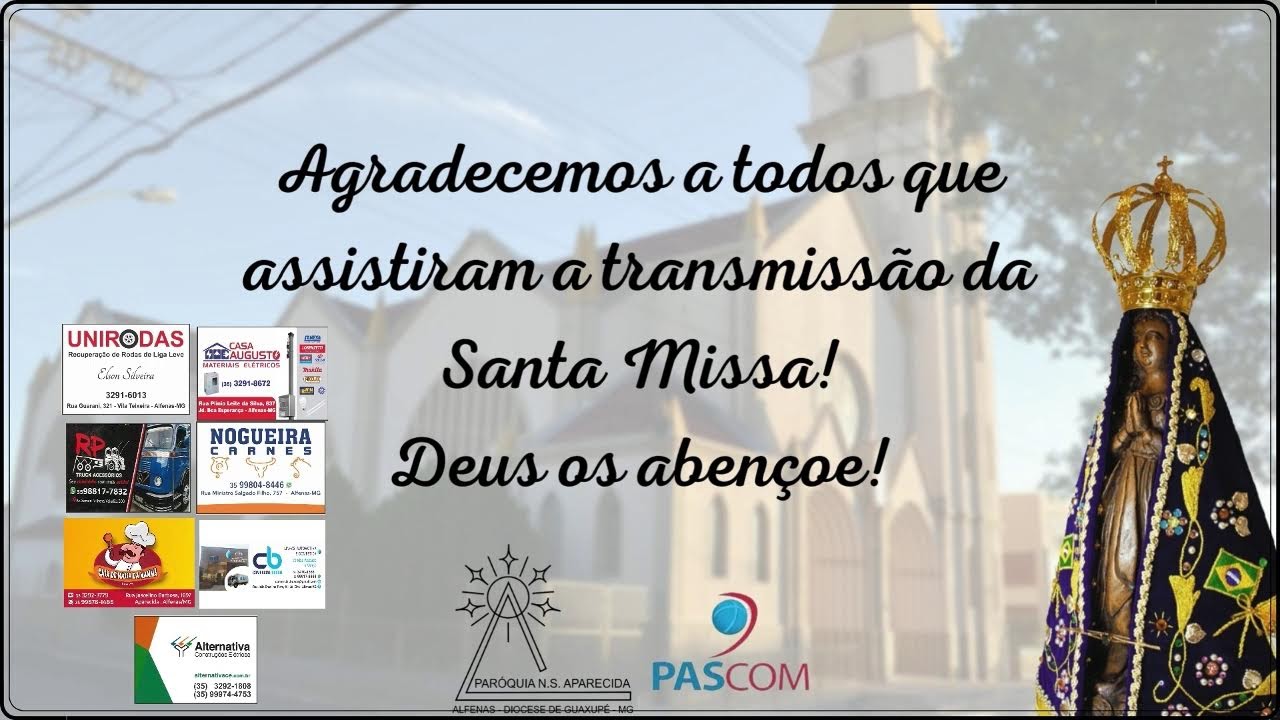 Santa Missa 26º Domingo Do Tempo Comum 27/09/2026