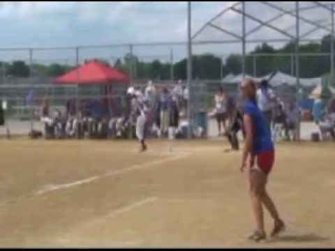 Erica Rodriguez #14 ; Charlotte, NC ; Softball skills video HighlightReel, Homerun