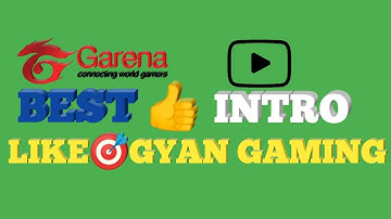 BEST GAMING INTRO LIKE❤ GYAN GAMING🎯⚡⚡