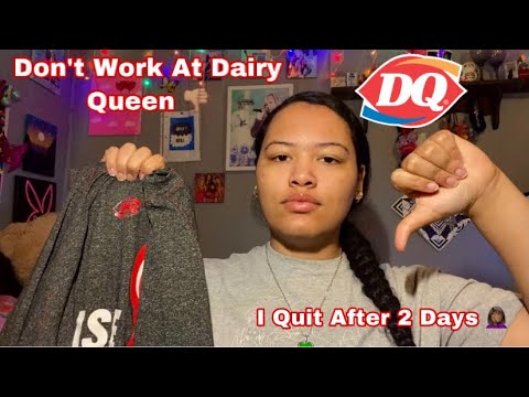 Don’t Work At Dairy Queen (I Quit After 2 Days) 👎🏽🤦🏾‍♀️ - YouTube