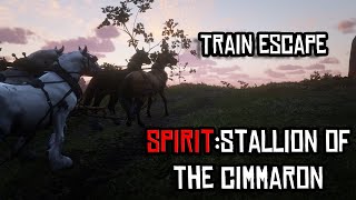 Train Escapespiritstallion Of The Cimmaron Movie In Red Dead Redemption 2