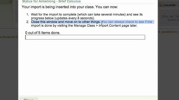 Tutorial: How to import Common Cartridge files into your Haiku LMS class