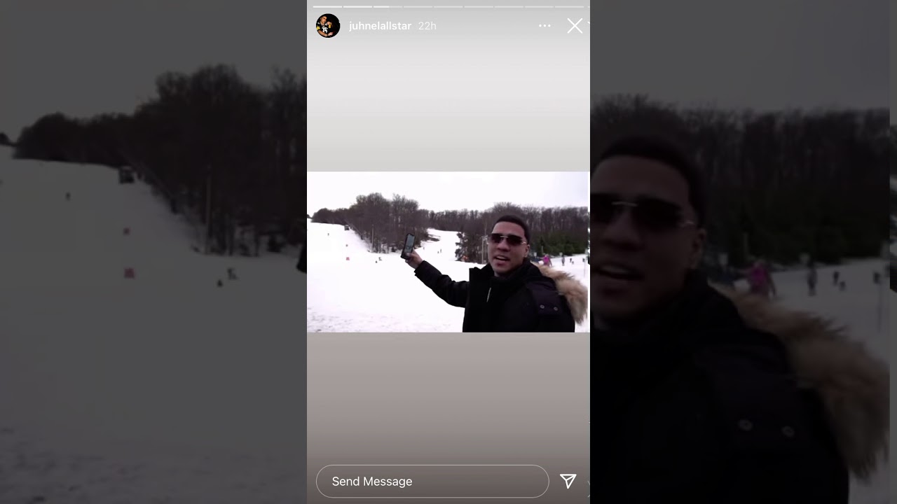 Juhn & pocas horas detrás de cámara